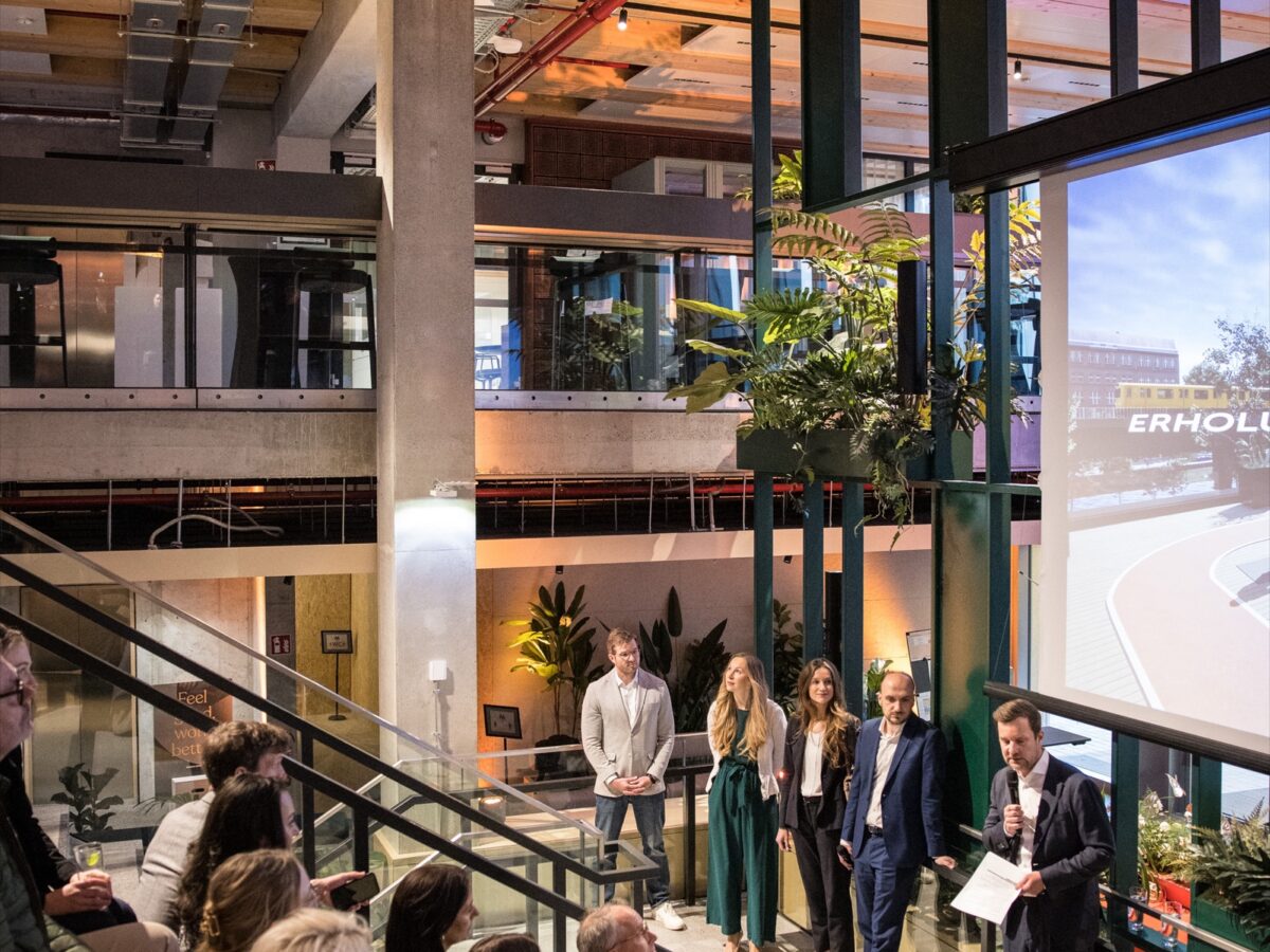 Eröffnungsfeier der Shared Spaces im M40