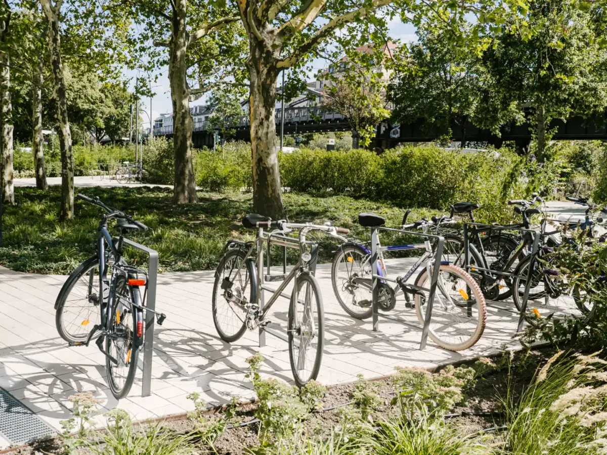 Mitten in der Stadt und bestens erreichbar: Die Macherei Berlin-Kreuzberg ist ideal für alle, die mit dem Rad zur Arbeit kommen. 